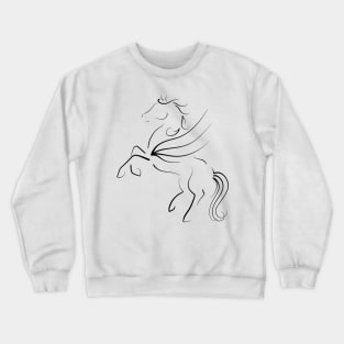 Rearing Pegasus Crewneck Sweatshirt